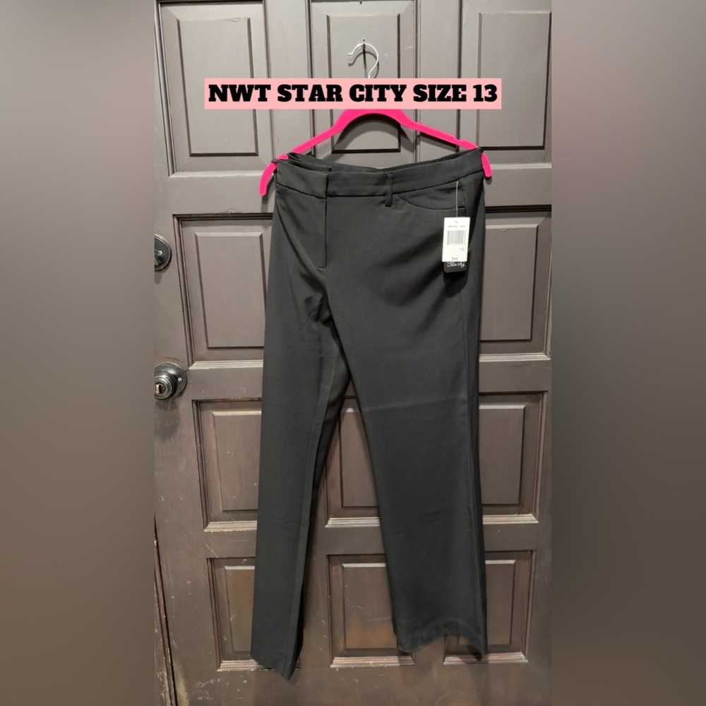 NWT Chic Black Trousers